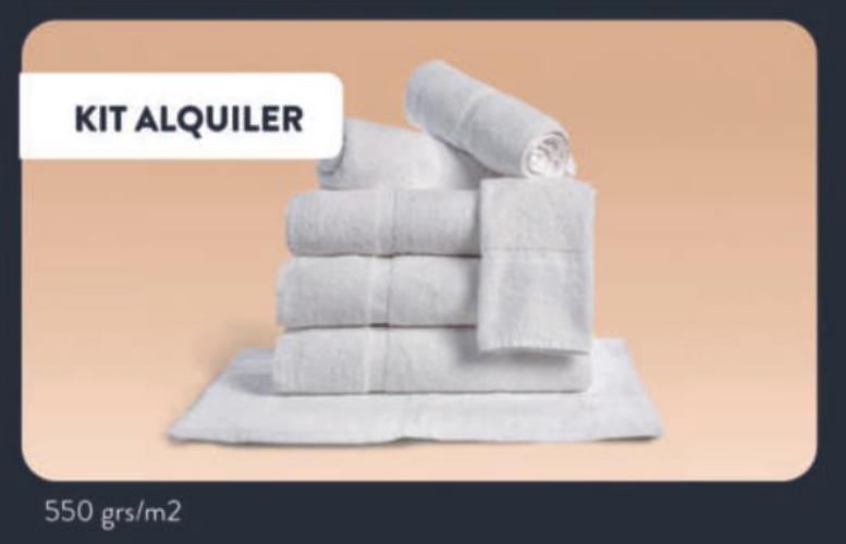 Linea Hotelera - Kit Alquiler