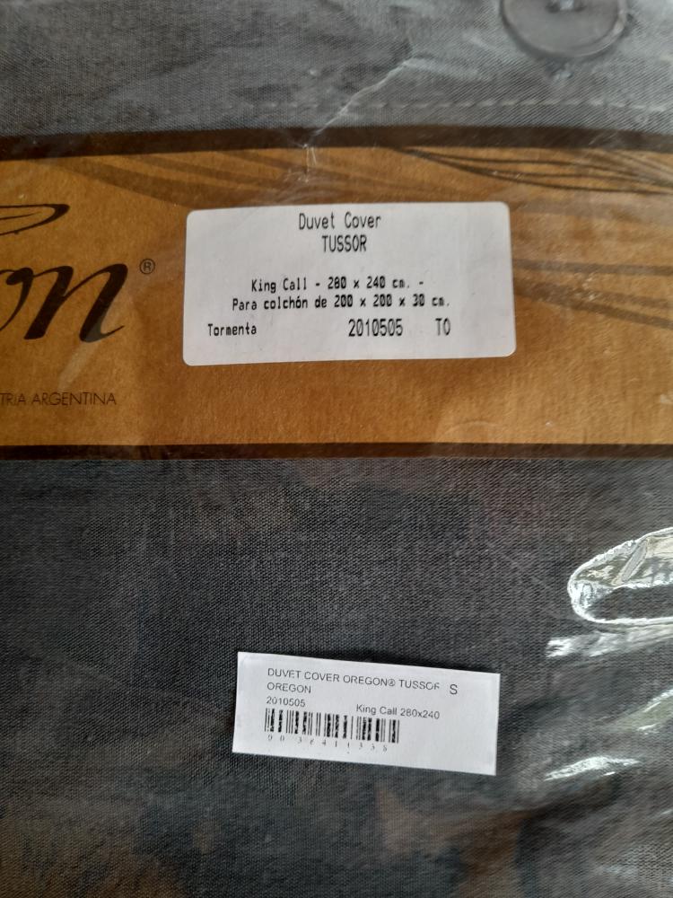 Duvet Cover Tussor - King Call - OREGON - Imagen 2
