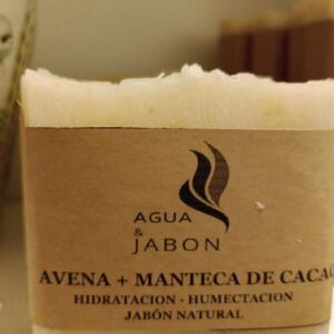 Avena y Manteca de cacao - Jabón artesanal
